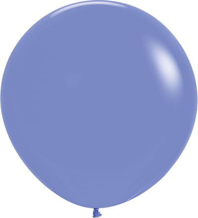 Latex ballonnen Sempertex rond Periwinkle -24inch -3stuks - Feestjecreatief