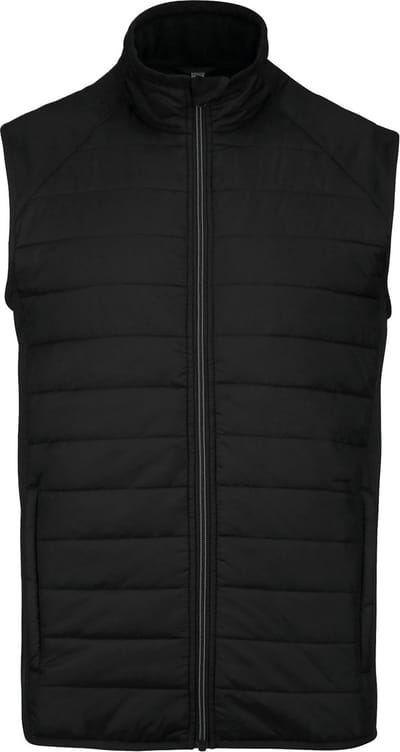 Sportbodywarmer met waterafstotende behandeling 'Proact' Zwart - XXL