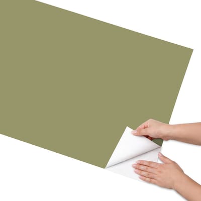 Coloray Meubel Wrap Folie - Geel Meubelfolie - 65x130 cm - Meubelfolie Zelfklevend Groen gras - Wrapfolie Keuken - Minimalist Meubelfolie - Decoratiefolie - Tafeldecoratie - Achtergronden en patronen