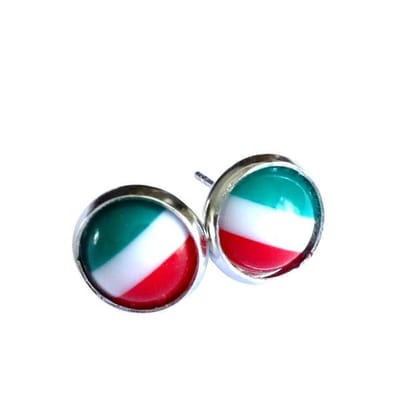 2 Love it Bandiera - Oorknopjes - 8 mm doorsnee - Kinderen