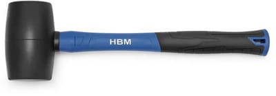 675 Gram Rubber Hamer met Anti Slip Fiberglas Steel