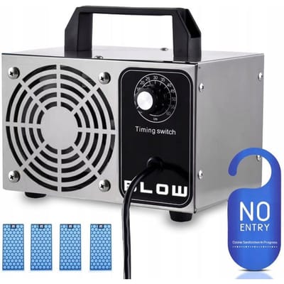 BLOW Ozonreiniger met Timer - 120W - 60.000 mg/u - 230V Ozongenerator voor Luchtreiniging & Geurbestrijding