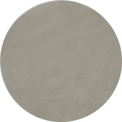 tectake® Kortpolig Vloerkleed - Rond - Ø120 cm - Zandkleur - 1630 g/m² Poolgewicht - Tapijt voor Woonkamer, Slaapkamer, Eetkamer - Onderhoudsvriendelijk en Wasbaar - Antislip Ondertapijt - Allergievriendelijk - Diverse maten en kleuren