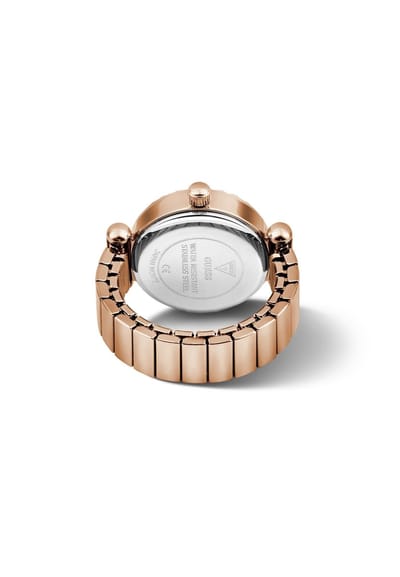 Guess Anna Analoog Quartzhorloge Roségoudkleurig Kast Gemaakt Van 100% Roestvrij Staal En Een Armband Van 100% Roestvrij Staal 18 GW1022L1, GW1022L2, GW1022L4, GW1078L1, GW1078L2, GW1078L4