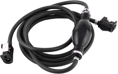 Allecto - Brandstofslang - Marine Slang - Geschikt voor buitenboordmotoren - Zwart - PVC Slang - Perfect voor boten - Ideaal voor maritieme toepas
