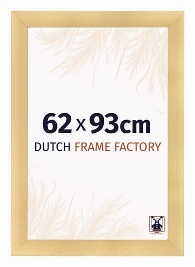 Fotolijst 62x93 cm - MDF - Goud Mat - Praag