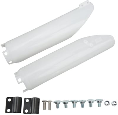 TKSE Fork Protectors - 2 Stuks Motorfiets Voorvork Bescherming met Schroeven voor CR125R, CR250R, CRF450R