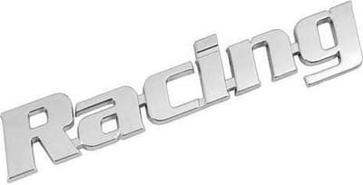 Zelfklevend embleem Racing