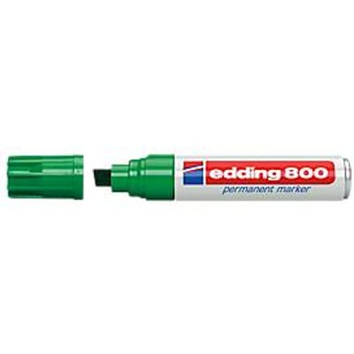 edding 800, m. wigvormige punt, 4-12 mm, groen, 5 stuks