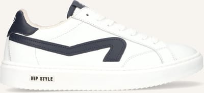 Hip H1516 Sneakers Jongens - Leren Sneaker - Wit - Maat 31
