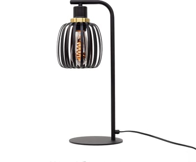 EGLO Pocicas Tafellamp - E27 - 50 cm - Zwart|Goud