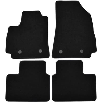 Tapis de sol - Renault - Arkana - Noir - 4 pièces - Antidérapant et imperméable