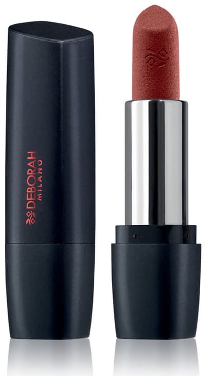 Deborah Milano Milano Red Mat Lipstick 30 Nude Rose – Matte Lippenstift - Intense, Langhoudende Kleur - Fluweelzachte Textuur - Hoge Pigmentatie - Perfecte Dekking & Elegante Finish