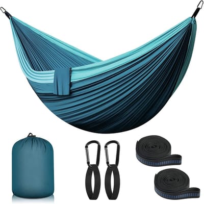 Grote Outdoor Camping Hangmat voor 2 Personen - Ultralicht en Draagbaar tot 300 kg