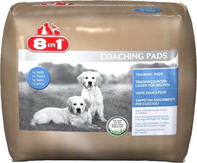 8in1 - Trainings Pads Met Gras Geur - Zindelijkstraining - 60x60cm - 14 Stuks