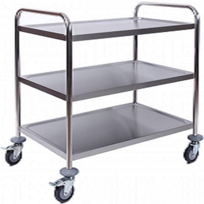 ZORRO serveerwagen ZSW 3 | RVS | 3 lagen | voor keuken, zorg en horeca