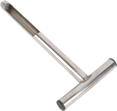 Bodemsonde - Bodemtester Tuin - Bodem Bemonsteren - Roestvrij Staal - 12 Inch - Zilver