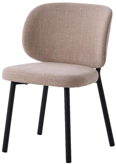 Nordic Home - Swan eetkamerstoel - linnen