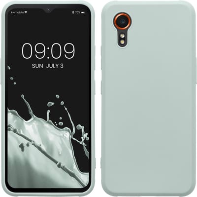 kwmobile telefoonhoesje geschikt voor Samsung Galaxy Xcover7 - Hoesje voor smartphone - Back cover in cool mint