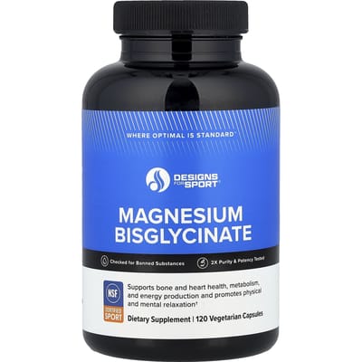 Maps For Sport®, Magnesium Bisglycinaat, 120 Plantaardige Capsules (150 mg per capsule)