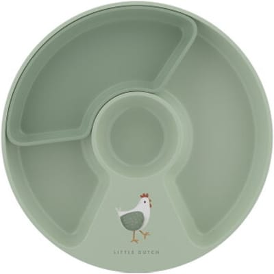 Mepal Mio Vakjesbord Little Dutch - Magnetronbestendig - Antislip - Met uitneembaar compartiment - Little Farm