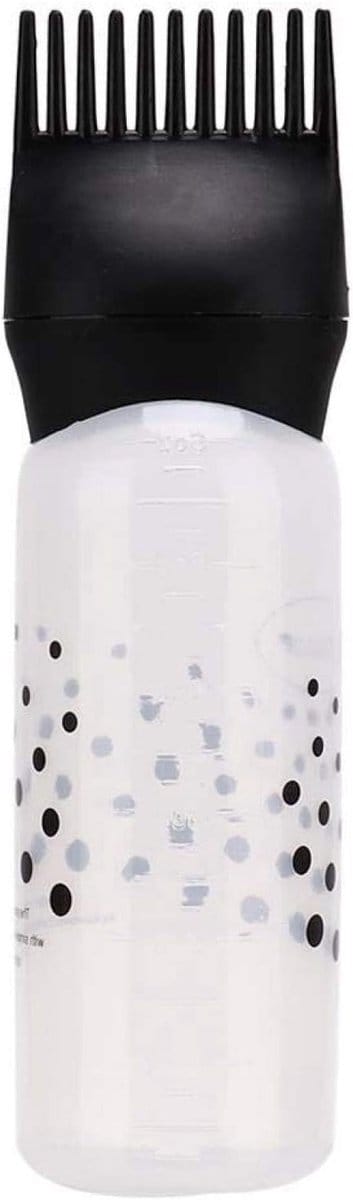 Kleuringsfles voor Haarverf, Applicator met Kam, Ideaal voor Kappers en Thuisgebruik, Haarverf en Shampoo Fles voor Precisie Toepassing