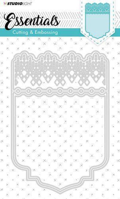 Studio Light Embossing Die Cut Stencil Essentials nr.197 STENCILSL197 190x130 mm