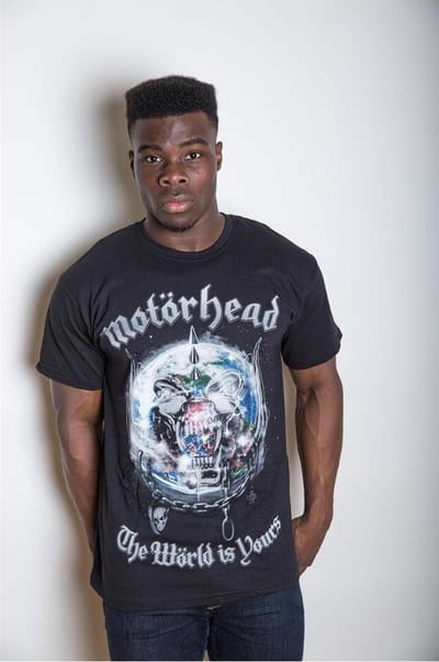 Motorhead - The World Is Your Album Heren T-shirt - S - Zwart