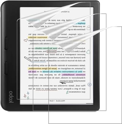 3-Pack Matte Screen Protector voor Kobo Libra 7 Inch E-Reader, Premium Anti-Glare Beschermfolie, Krasbestendig en Vingerafdrukbestendig