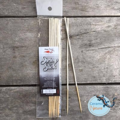 Ceramicnature Shrimp Lolly Mineral - Garnalen-Snack - 15 g 10 stuks