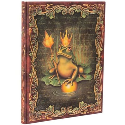 Paperblanks cahier, the brothers grimm frog prince, hardcover, formaat ultra, gelinieerd