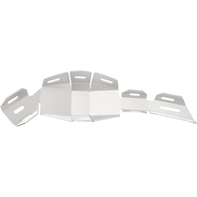 Motorfiets Uitlaat Hittebeschermer Aluminium Zilver Verhoog Rijveiligheid Anti Verbranding voor CRF 300L white