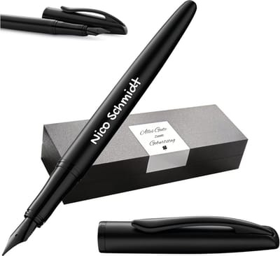 Luxe Vulpen met Gravure – Elegante Metalen Pen voor Persoonlijk Cadeau