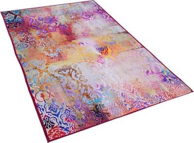 ISPARTA - Laagpolig vloerkleed - Multicolor - 80 x 150 cm - Polyester