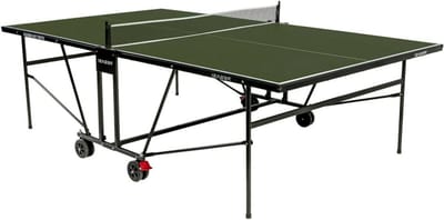 Tafeltennistafel - Pingpongtafel - Thuisgebruik - Opklapbaar met zelftrainstand - Wedstrijdafmeting - Groen