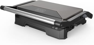 Elektrische Contactgrill met 180° Opening voor Panini's en Meer