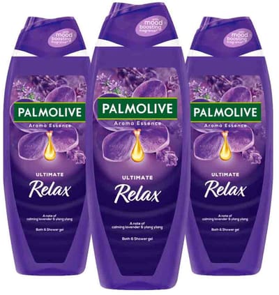Palmolive Douchegel Aroma Essence Ultimate Relax - 3 x 650 ml - Voordeelverpakking
