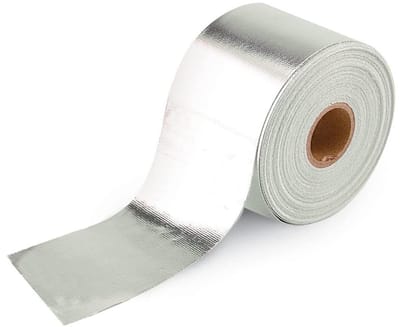 Hitte Reflecterende Tape - Isolatietape Beschermende Tape - Warmte Beschermen - Zelfklevend - 5 cm x 9 m - Zilver