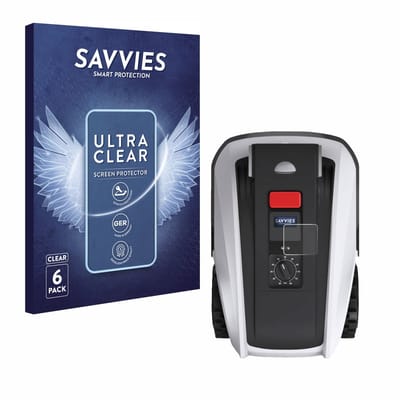 Savvies - Screenprotector voor Ecovacs Goat O800 RTK - Folie Beschermfolie transparant 6 Stuks