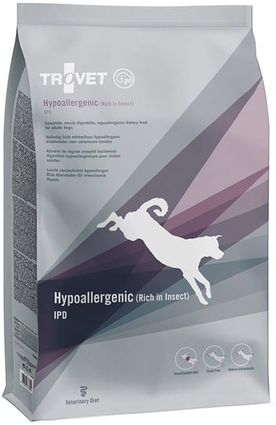 TROVET Hipoallergenic Insect IPD - dry dog food - 3kg