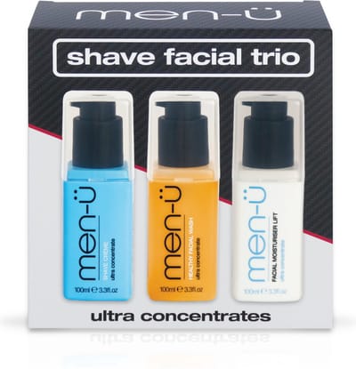 Men-U Shave Facial Trio Gift Set 300 ml.
