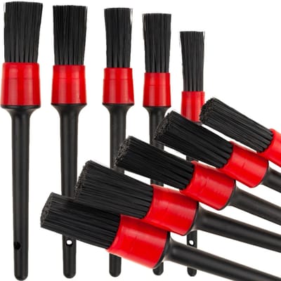 5-delige Autodetailing Penseelset voor Velgen & Interieur