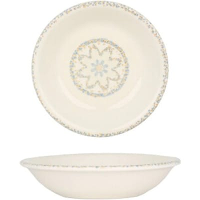 By Bone Serveerschaal - Tessera - Porselein - 15 cm (220cc) - set van 2