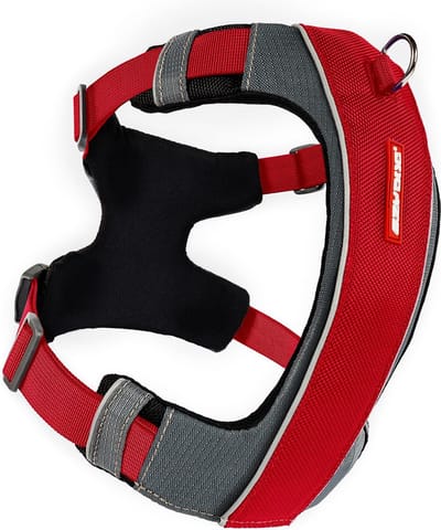 EzyDog X Link Honden Tuigje Hondentraining - Honden Harnas - XS - Rood