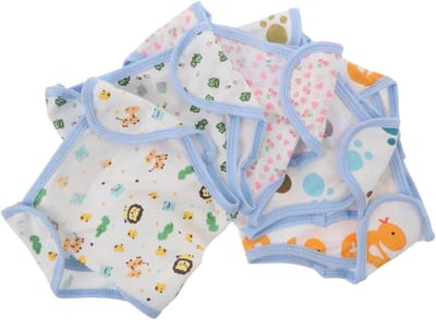 Wasbare Luiers - Katoenen Trainingsbroekjes - Zindelijkheidstraining - Ademend en Lekvrij - 18 x 18 cm - Diverse Kleuren