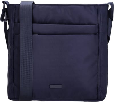 Beagles Duomo Schoudertas - Crossbody - Veiligheidsrits - Safety Zipper - Praktische Indeling - Verstelbare Schouderband - Blauw