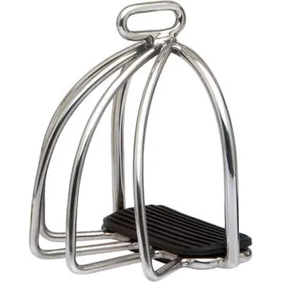 Sefton Stainless Steel Camargue Stijgbeugels Zilver 11.5 cm