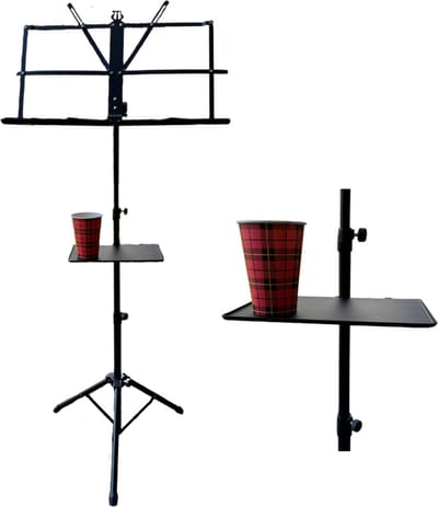 Specter Lessenaar - Bladstandaard - Opvouwbaar en Verstelbaar - Met Accessoires Tray en Tas