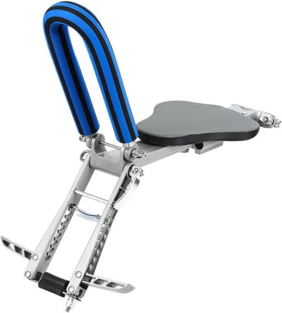 Kinderfietsstoel - Fietszitje - Samen Fietsen - Verstelbare Bevestiging - 48 cm - Diverse Kleur