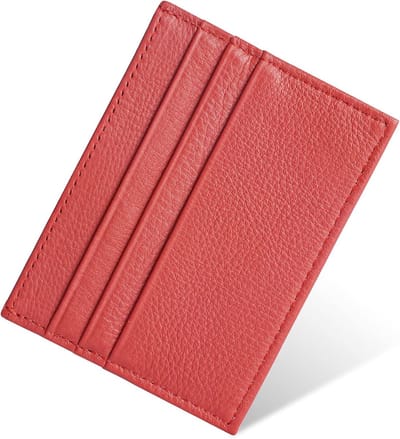 Lederen Kaartenhouder voor Creditcards, Magische Portemonnee, Unisex Cadeau voor Hem en Haar